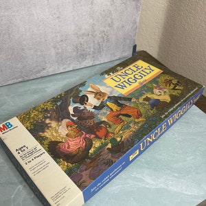Vintage 1988 The UNCLE WIGGILY board Game MB Milton Bradley Complete