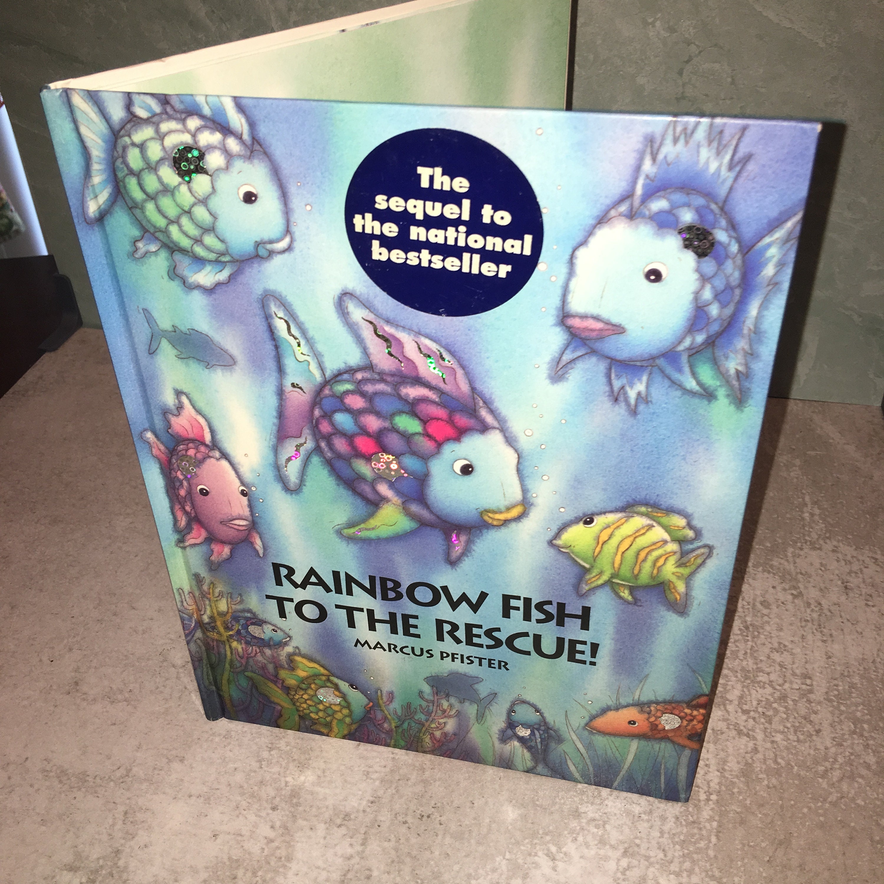 Vintage 1995 Rainbow Fish to the Rescue Book Marcus Pfister Hardcover  Illustrated Cute - Etsy Australia