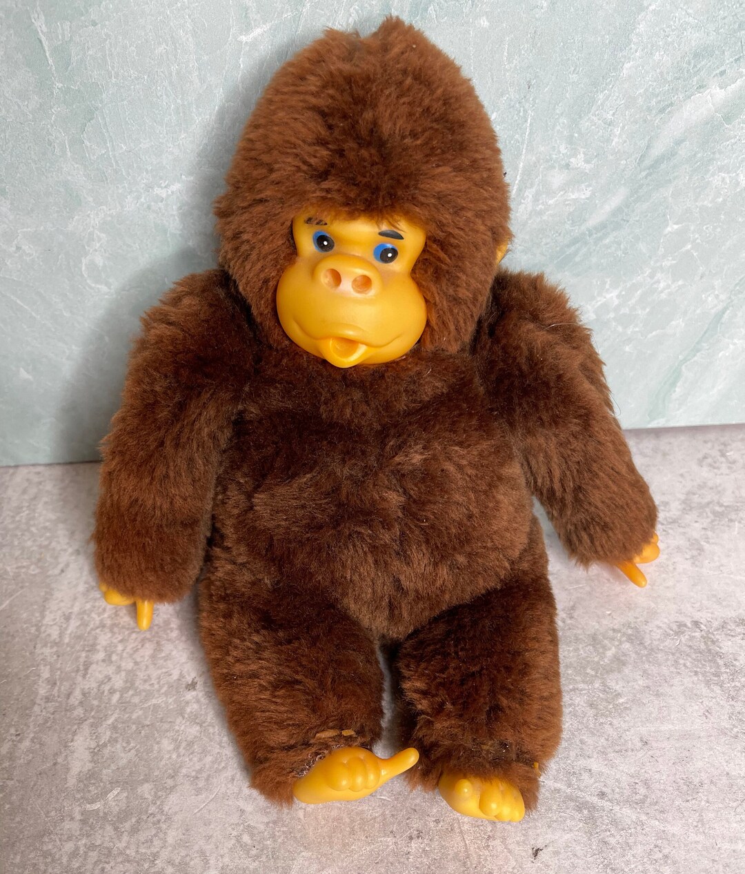 Vintage 1980s GILROY Thumb & Toe Sucker Plush Toy Gorilla Etsy