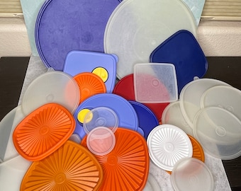 Vintage Tupperware Replacement Lids... Choose your lid... Wide variety... Ask me for help finding a lid. READ DESCRIPTION