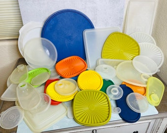 Vintage Tupperware Replacement Lids... Choose your lid... Wide variety... Ask me for help finding a lid. READ DESCRIPTION