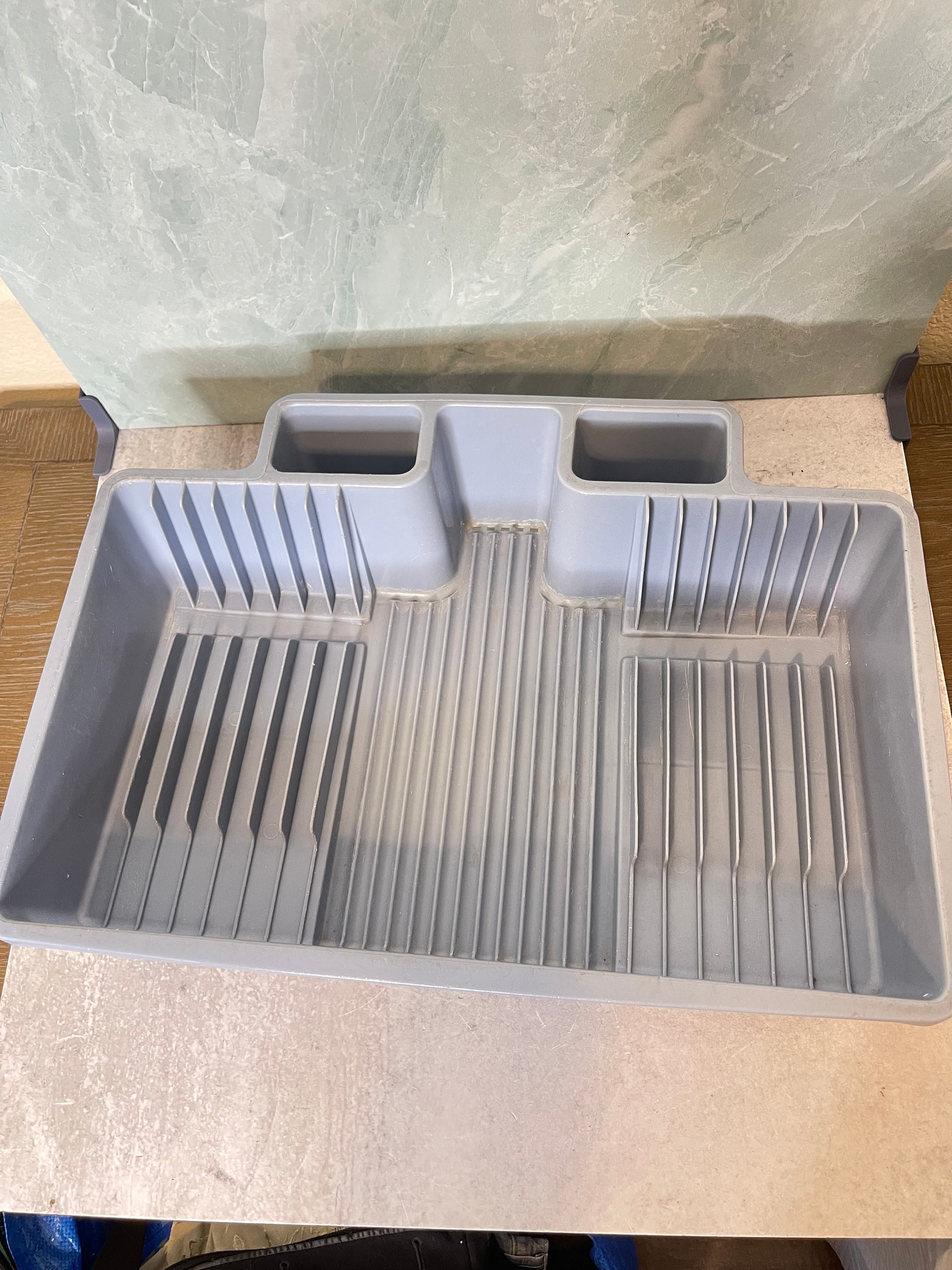 Vintage Dish Drainer, Rubbermaid Dish Rack, All in One Dish Drain