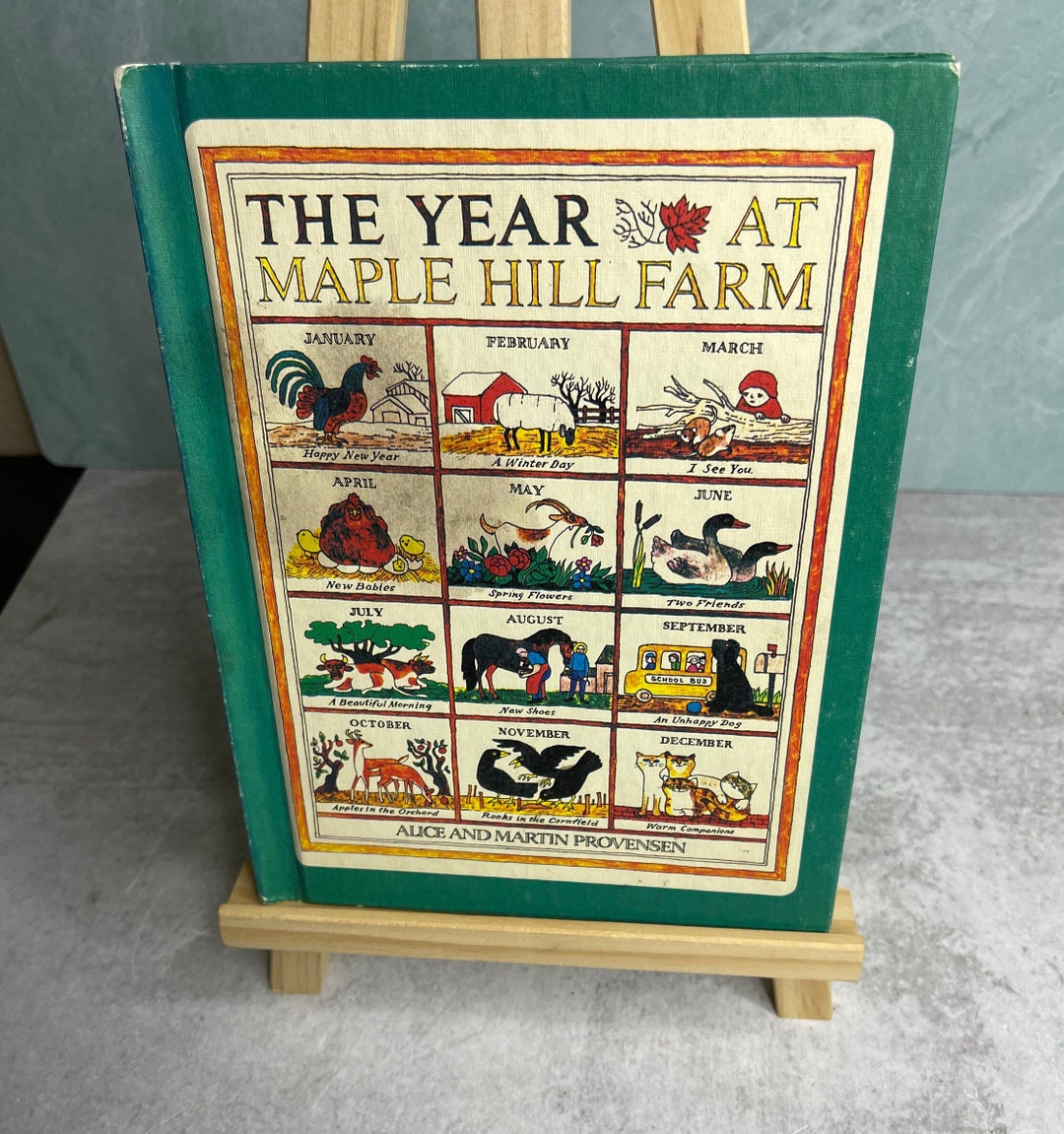 Vintage 1978 the Year at Maple Hill Farm Book Alice