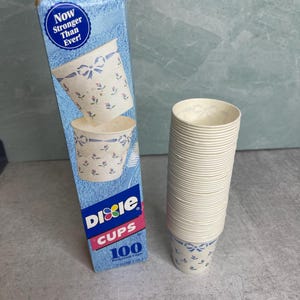 Retro Dixie Cups - Etsy