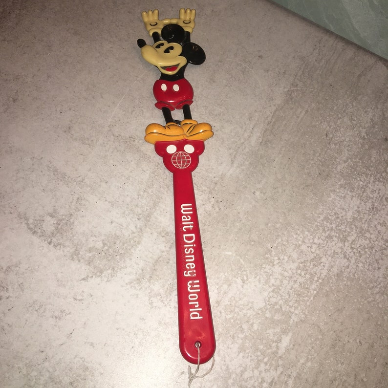 Vintage Walt Disney World back scratcher Mickey mouse Etsy