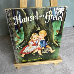 Hansel and Gretel Little Golden Book 1945 H Printing Fine 