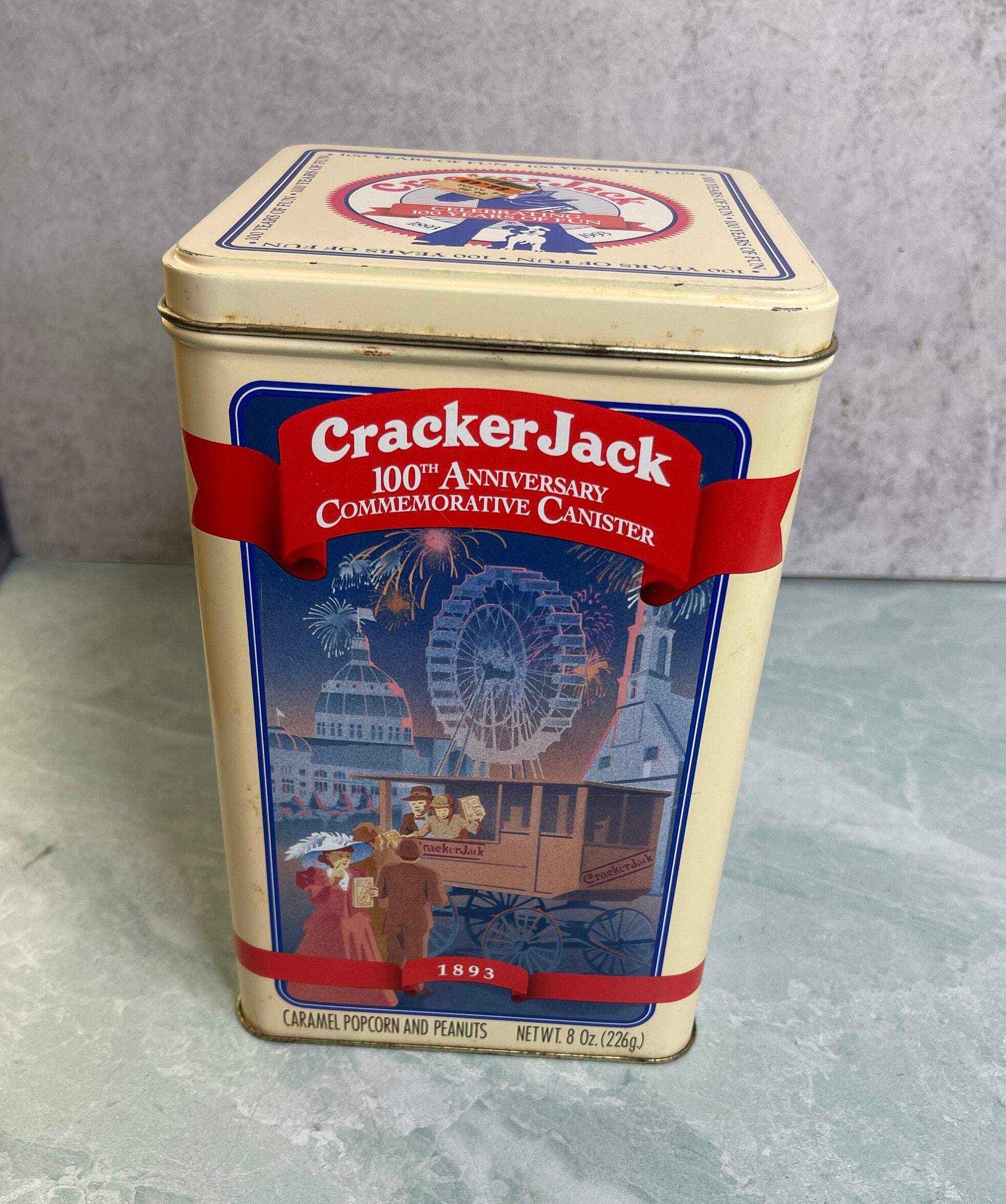 Cracker Jack Tin - Etsy