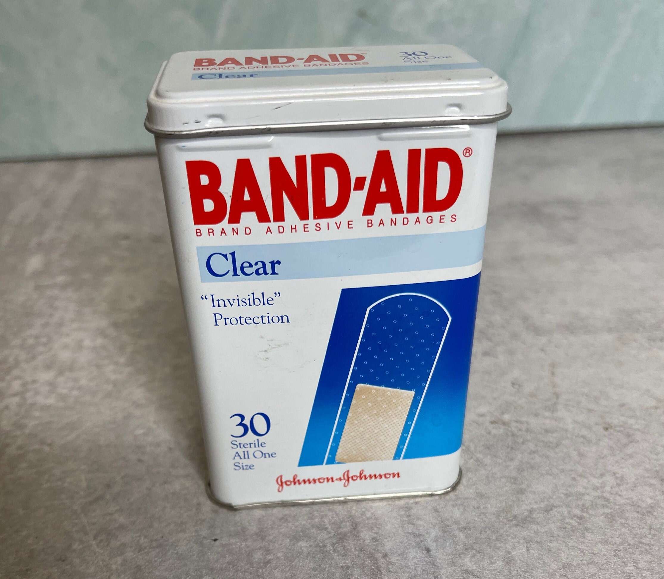 Metal Band Aid Box 