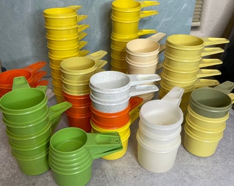 Vintage Tupperware Replacement Measuring Cups Wide variety Ask me for help. READ DESCRIPTION
