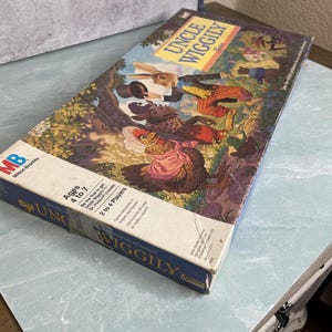 Vintage 1988 The UNCLE WIGGILY board Game MB Milton Bradley Complete