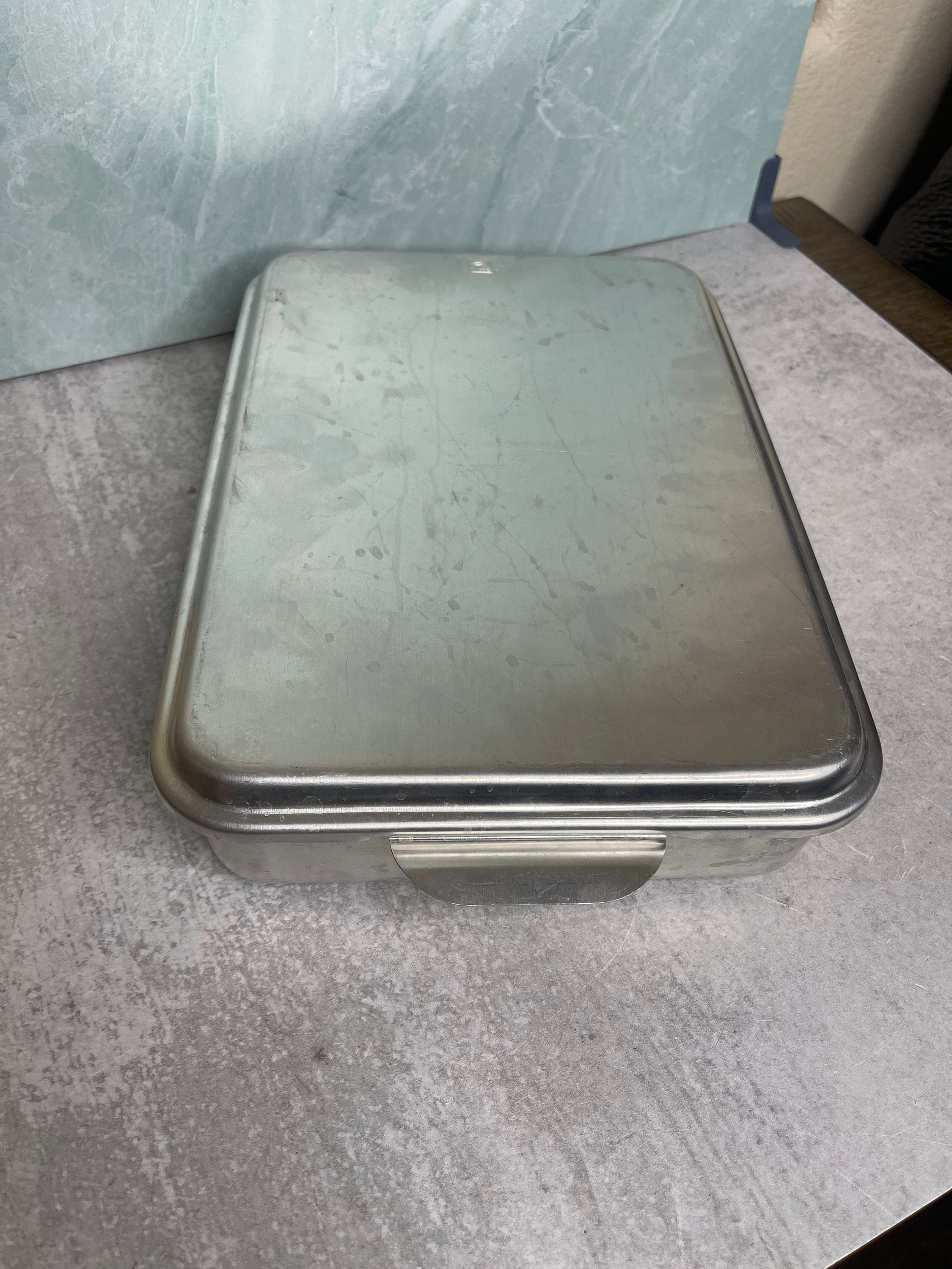 Vintage Mirro Aluminum Loaf Pans M-5058-22 8 1/2 X4 1/2 X2 5/8 Set of 3 