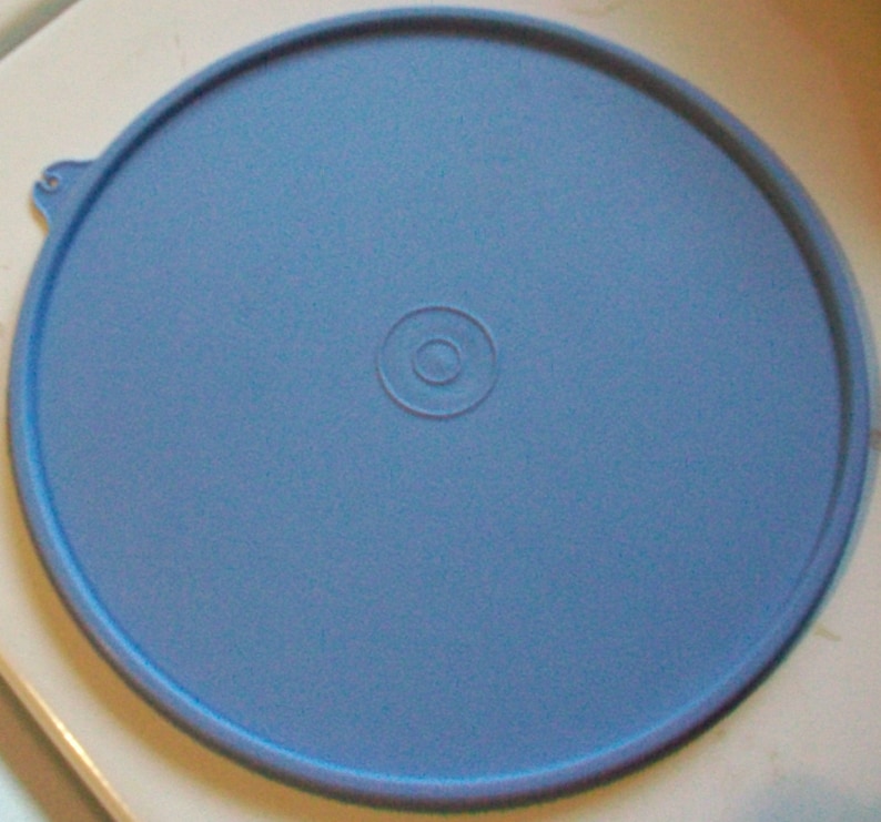 Vintage TUPPERWARE REPLACEMENT Lid Light Country Blue 9 Etsy