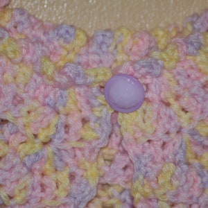 Cardigan per neonati all&#39;uncinetto a mano - Cardigan da 12 a 18 mesi - Fatto a mano - Cardigan per neonati primaverili ed estivi - Maglione morbido per neonati