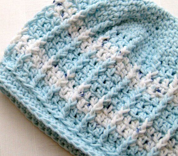 Crochet Baby Boy Beanie: Handmade Striped Infant Hat (9-18 Months)