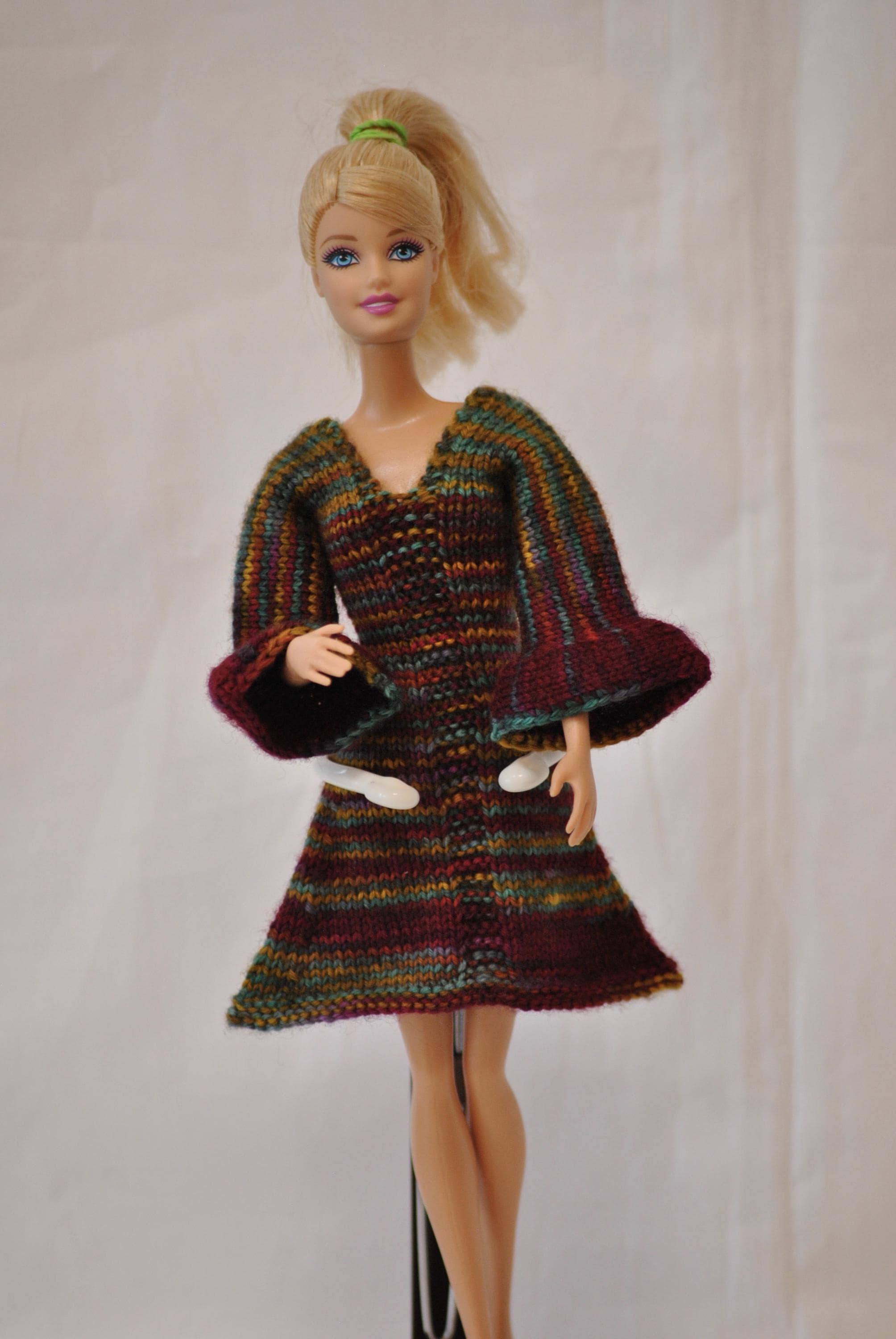 knee length dresses for ladies Barbie Girls Long Sleeve Dress | 100% Cotton | Unicorn