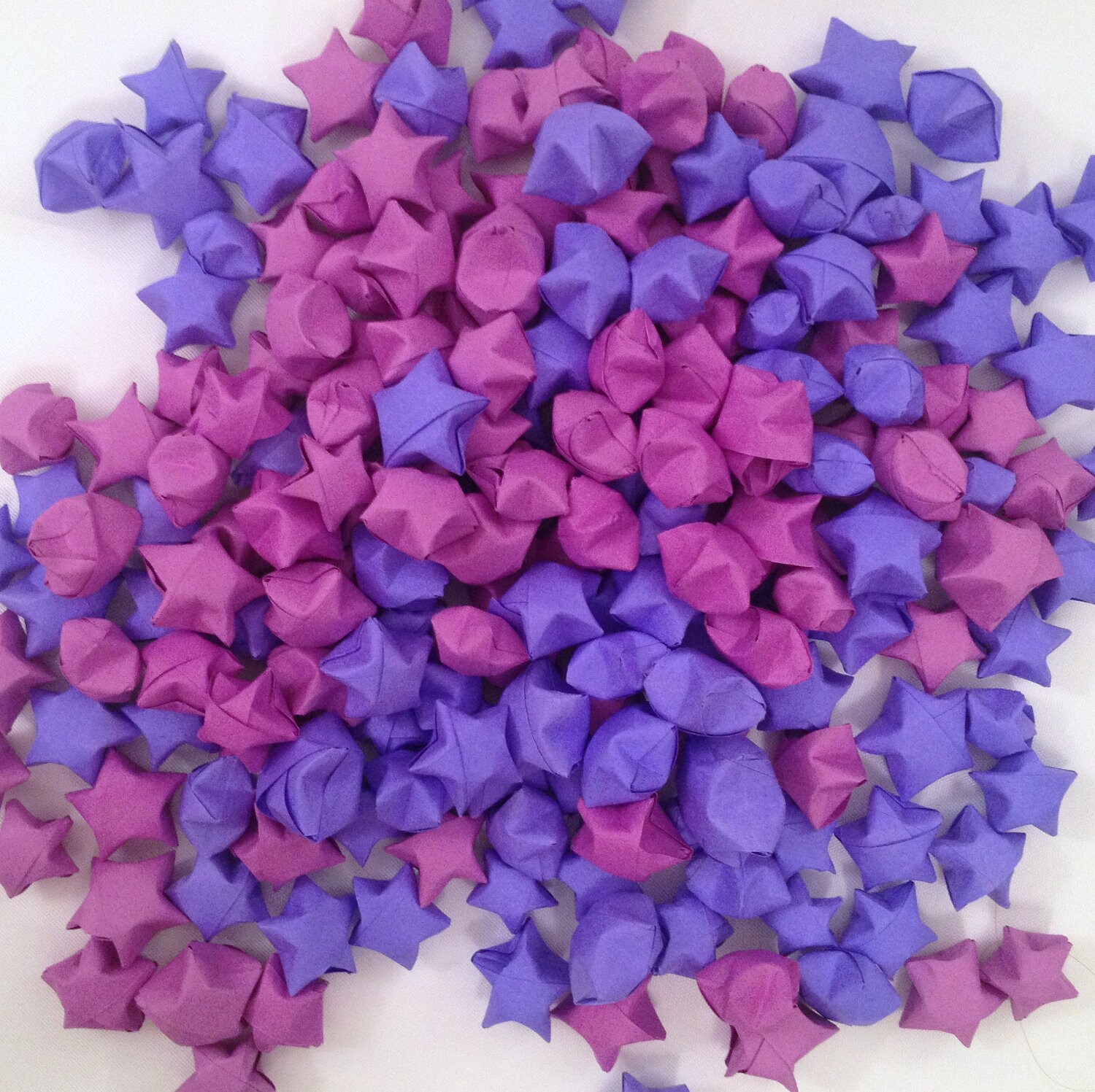Origami Lucky Stars Wedding Favors Confetti any color sets Etsy