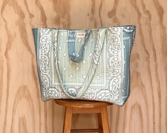 Handmade Bandana Tote