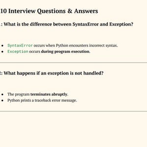 Python Ultimate Guide Bundle (2 Books) | Python Beginner to Expert with Cheat Sheets, Interview Prep... image 16