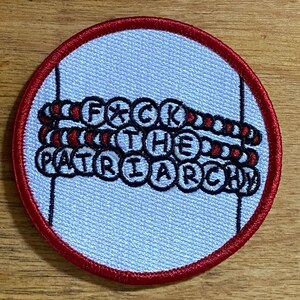 AKTUALISIERTE DESIGN F * ck the Patriarchy Patch Taylor Swift Badge Aufnäher