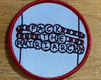 iHeart Special: Buy One get ONE free. F*ck the Patriarchy Patch Taylor Swift Badge Iron On