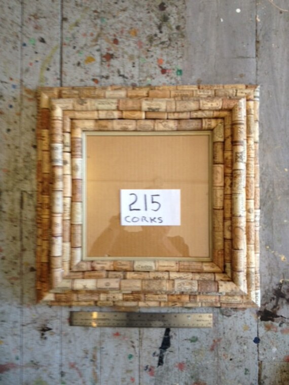 Items similar to Square Cork Art Frame on Etsy