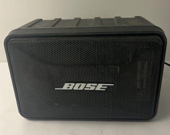 Bose Roommate Speaker Black Left Side Powered Bookshelf 9x6