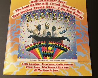 The Beatles Magical Mystery Tour LP Album Vinyl 2835 (2009 Remastered) w/Booklet