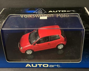 AUTOART 1/43 1:43 VW Volkswagen Polo Red ref 59765