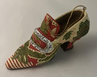 Metropolitan Museum of Arts Shoe Ornament Vintage MMA Historic Miniature in Box