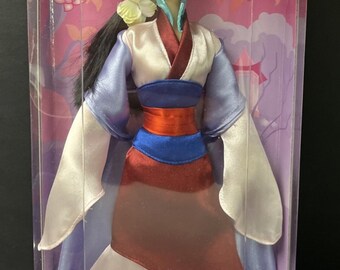 Disney Store Princess Mulan Barbie Doll 11"