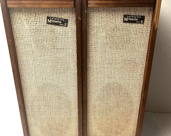 Par de altavoces vintage Lafayette Minuette Mark II, fabricados en Japón, 8 ohmios, referencia 99-0171WX