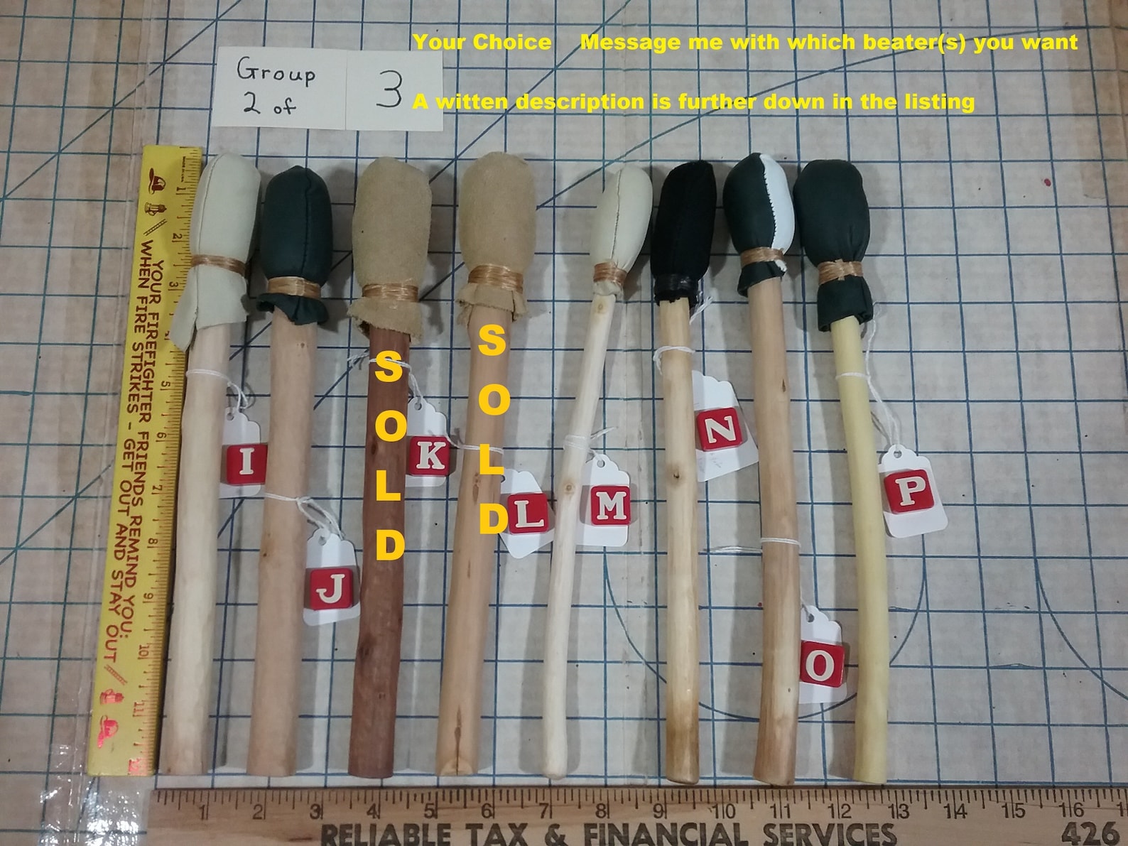 Drum Beater Native American Style Handmade 10 To 14 Inches Etsy