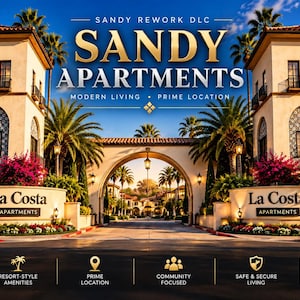 Sandy Apartments MLO [FiveM] | Desert Residential Complex | Affordable Housing Roleplay