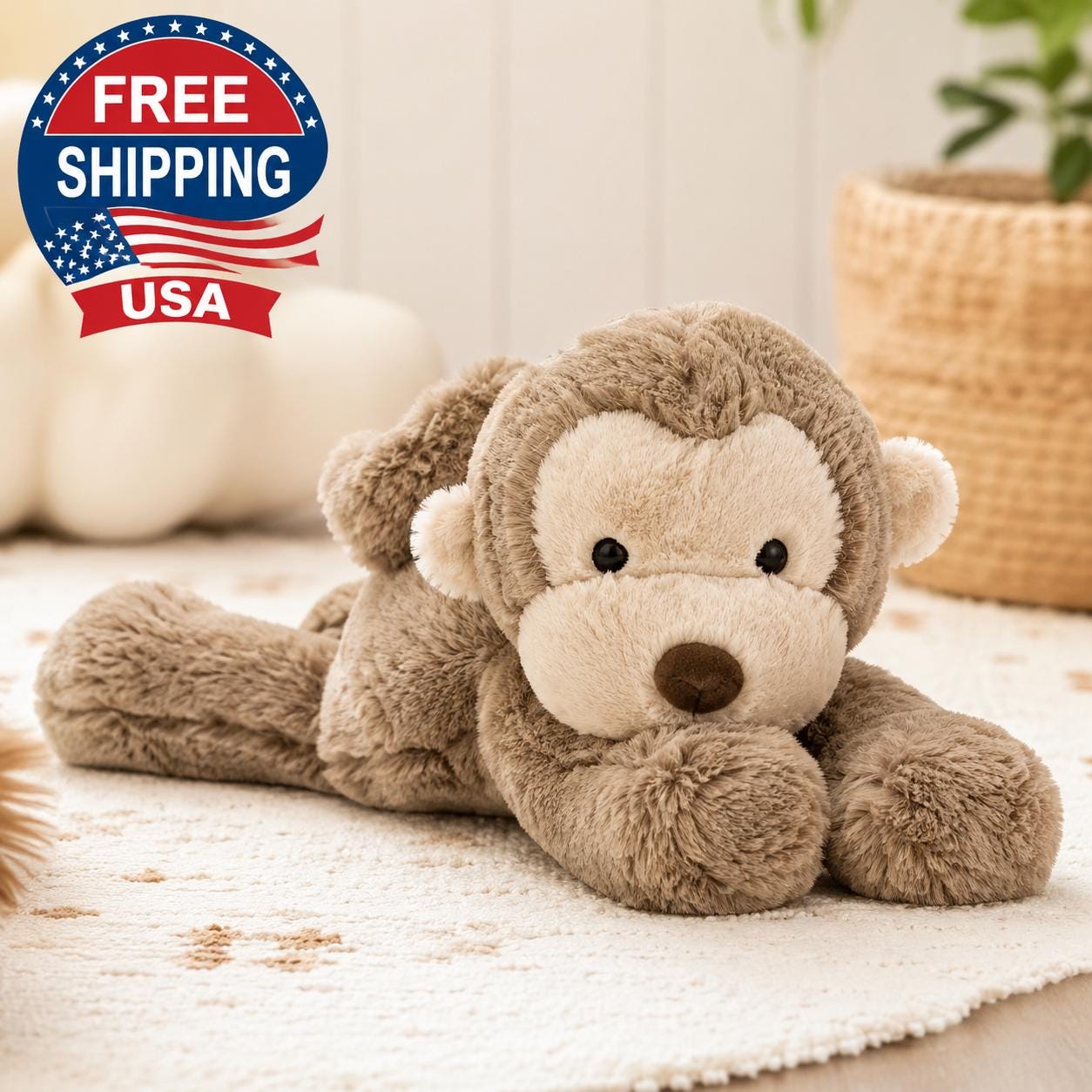 Smudge Monkey Jellycat - Etsy