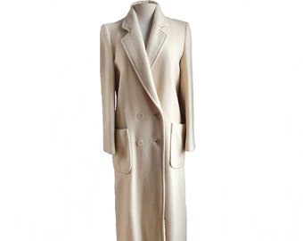 Long White Coat Etsy