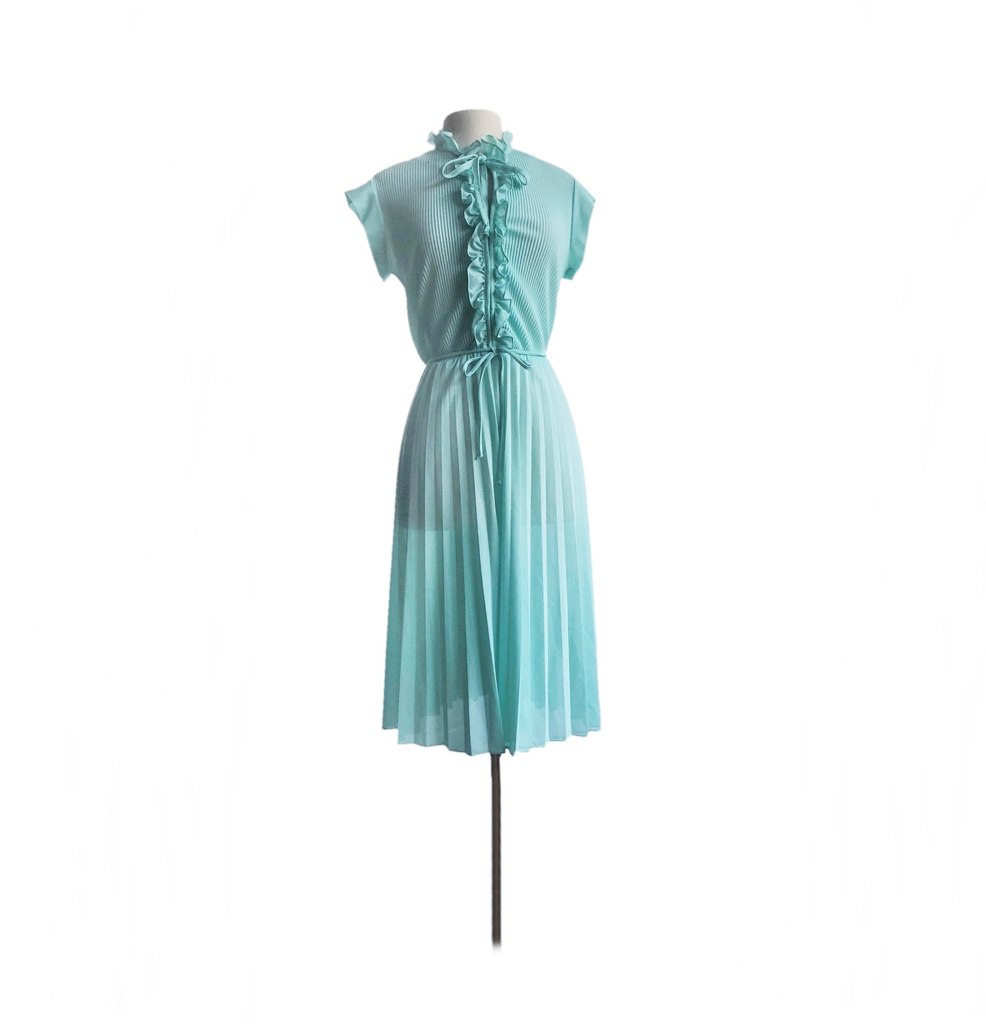 micro pleated dress
