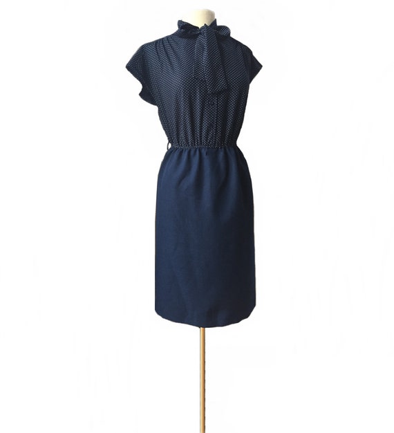 60s polka dot dress