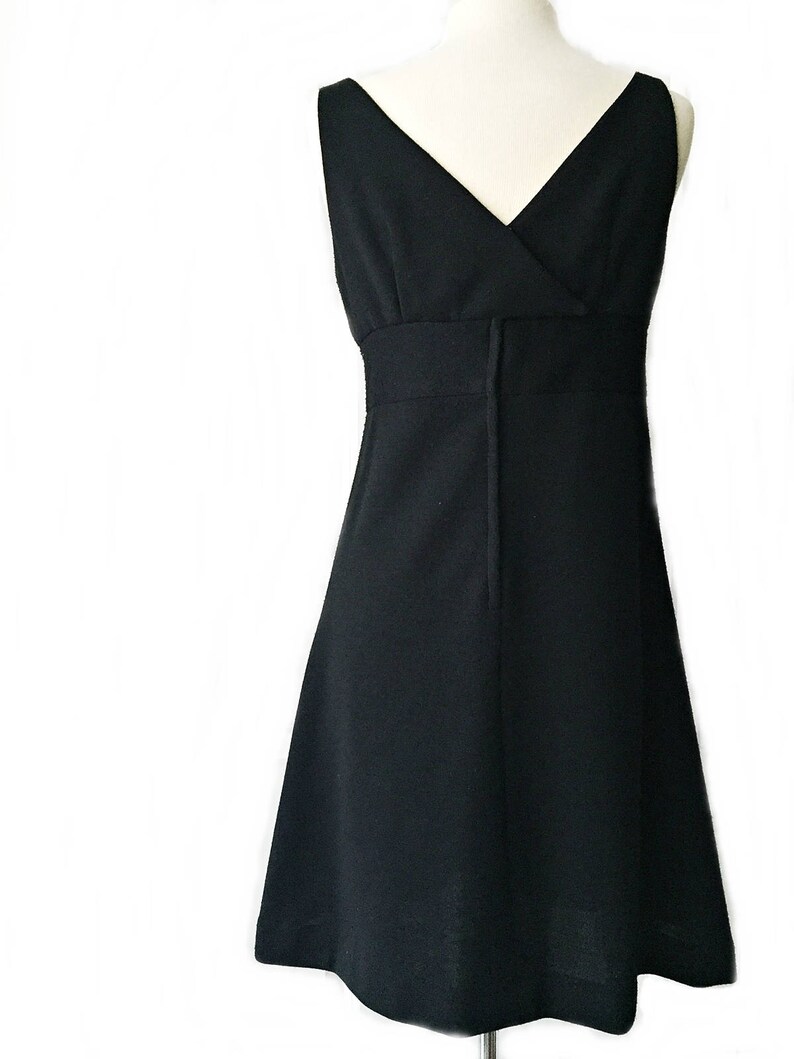 Vintage 60s black dress/ LBD/ party dress/ Nancy Amory Knits | Etsy