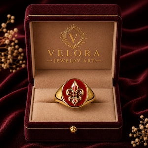 Fleur De Lis Ring - Etsy
