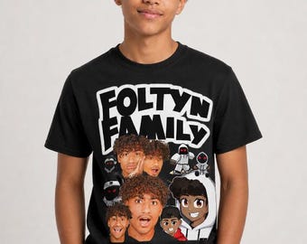 Foltyn Family Kinder T-Shirt, Gaming YouTuber Fan Shirt