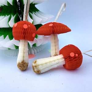 Bienenwabenornamente - Fliegenpilz, Fliegenpilz, einzigartige Geschenke