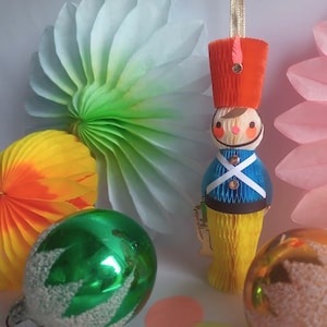 Soldado/banda de favo de mel de Natal em estilo vintage
