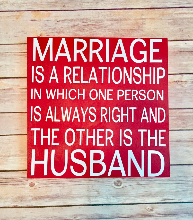 Marriage Sign Funny Marriage Quote Couples Gifts Wedding Etsy