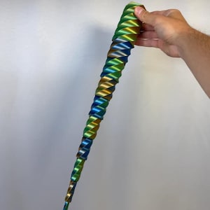 Giocattolo antistress a spirale flessibile STL / Giocattolo sensoriale a spirale flessibile / Download digitale stampabile in 3D / Giocattolo da torcere e allungare / Divertente giocattolo da scrivania / Per tutte le età