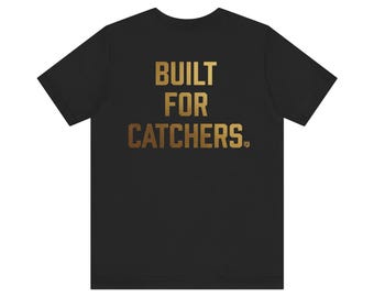 Blocked Baseball Built For Catchers T-Shirt | Foundation Collection Tee
