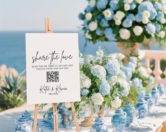 Editable Wedding Signage Template Bundle | 18x24, 16x20, 8x10, 5x7