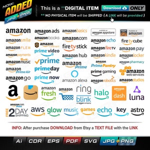 50 Amazon Vectors Ai, Cdr, Eps, Pdf, Svg and Also Jpg, Png Instant ...