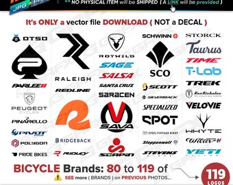 Brand Logos Listed Bicycle Companies American Motorbike Brands