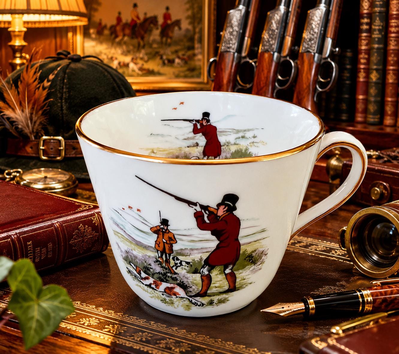 Hunting Scene China - Etsy