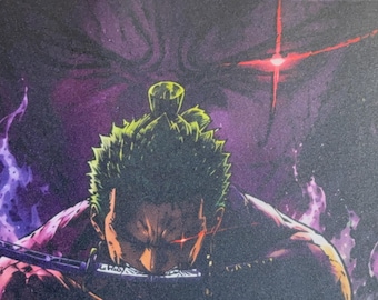 Tapete de jogo Zoro Rei do Inferno